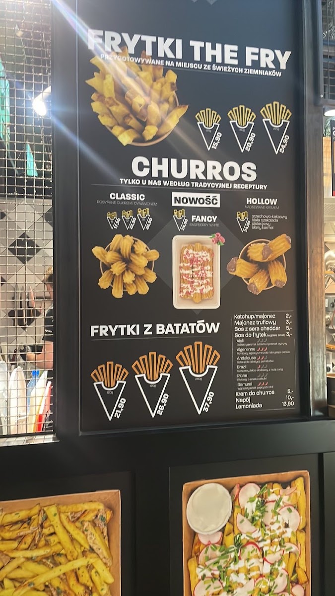 Menu The Fry - Hala Koszyki-1