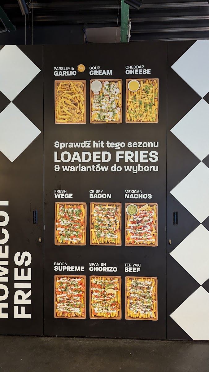 Menu The Fry - Hala Koszyki-3